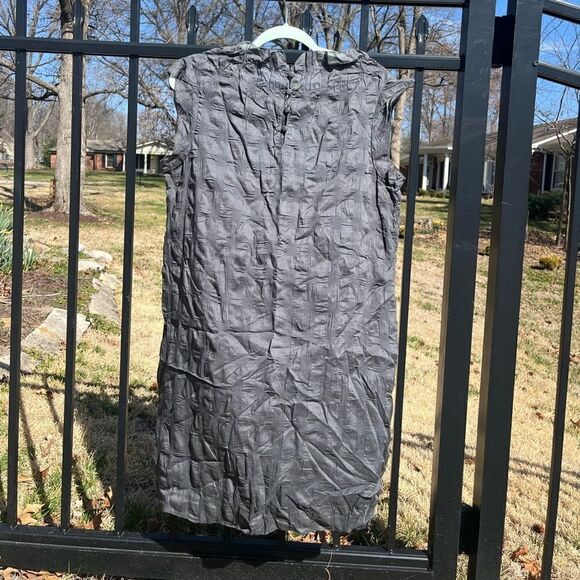 J Crew Textured Ruffle Neck Dress NWT - Picture 9 of 9